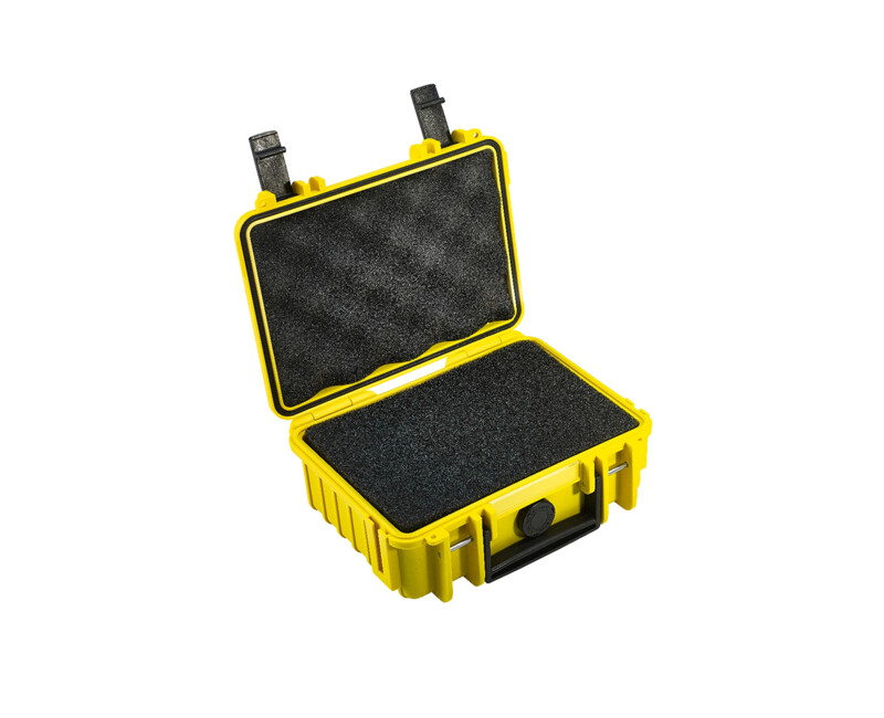 Odolný kufr B&W OC typ 500 žlutý s pěnou