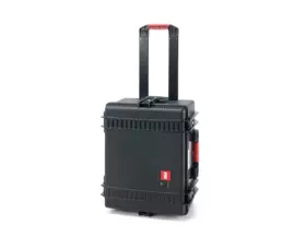 Odolný kufr HPRC 2600 - černý bez pěny na kolečkách