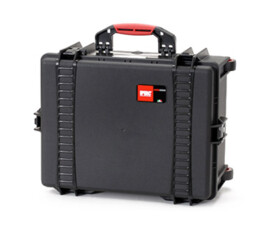 Odolný kufr HPRC 2600 - černý bez pěny na kolečkách