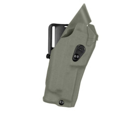 Opaskové pouzdro Safariland 6390RDS pro Glock 17MOS se svítilnou a kolimátorem, levostranné, OD Ranger Green