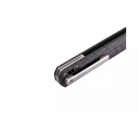 Zavírací nůž Tekto Knives F2 Bravo, carbon - stříbrný detail