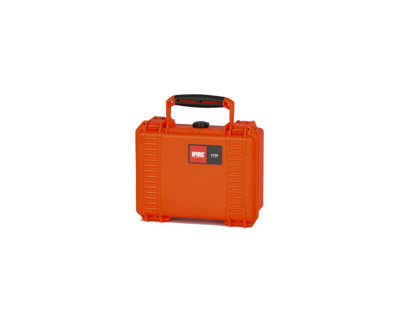 Odolný kufr HPRC 2100 - oranžový s pěnou