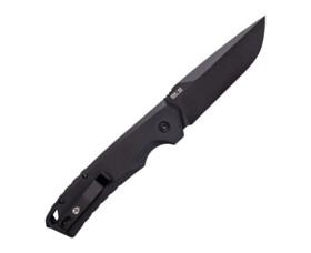 Zavírací nůž Tekto Knives A3 Delta, černý - černý detail