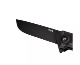 Zavírací nůž Tekto Knives F1 Alpha, carbon - modrý detail