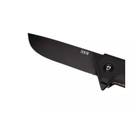 Zavírací nůž Tekto Knives F1 Alpha, černý - bronzový detail