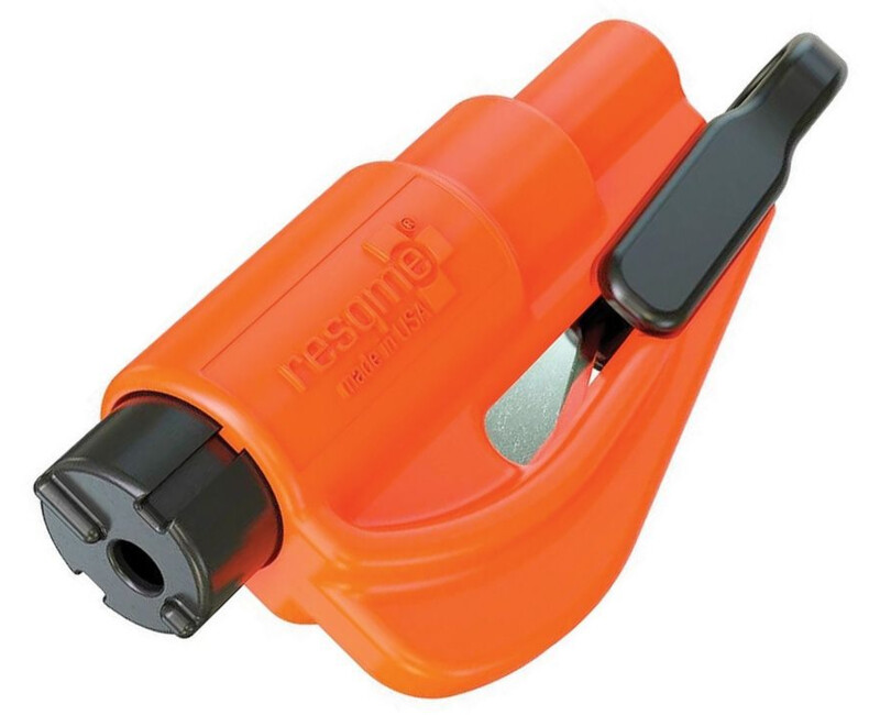 Záchranný řezák ResQMe Keychain Tool, oranžový