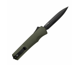 Vystřelovací nůž Tekto Knives A5 Spry Spear Point, zelený
