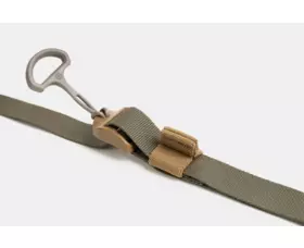 Popruh na pušku Edgar Sherman Design Sling, zelený - Ranger Green/Tan Hardware