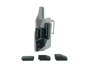 Pouzdro pro skryté nošení Safariland INCOG X® IWB RDS pro Glock 17/19 s kolimátorem, pravostranné, černé, s pouzdrem na zásobník