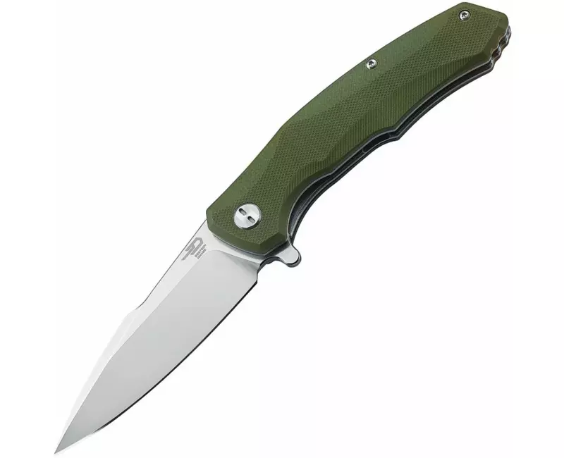 Zavírací nůž Warwolf G10 Linerlock, Bestech Knives, zelená