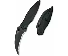 Zavírací nůž Mantidae Linerlock, Bestech Knives, černá