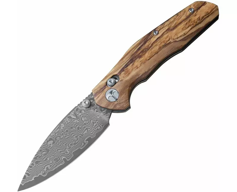 Zavírací nůž Ronan B-Lock, Bestech Knives, olivová rukojeť