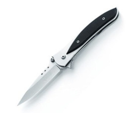 Nůž zavírací BLACKHAWK! Silent Partner Plain Folding Silver