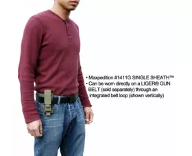 Pouzdro Maxpedition Single Sheath