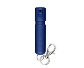 Obranný sprej SABRE Mighty Discreet, UV marker, spona na klíče, tmavě modrý