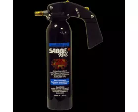 Obranný sprej SABRE RED MK-9 pro zákroky v celách, mlha s tryskou, 555 ml
