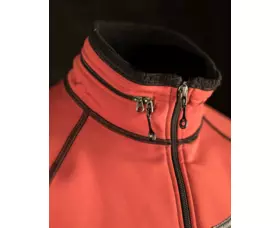 Bunda Beyond A5 Rig Softshell, červená