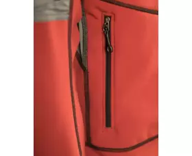 Bunda Beyond A5 Rig Softshell, červená